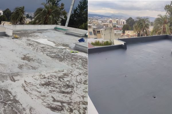 Impermeabilización de terraza en Quito